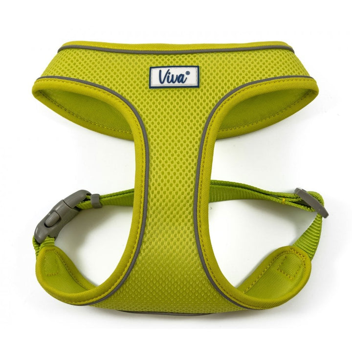 The Ancol Viva Mesh Harness for Dogs in Lime#Lime