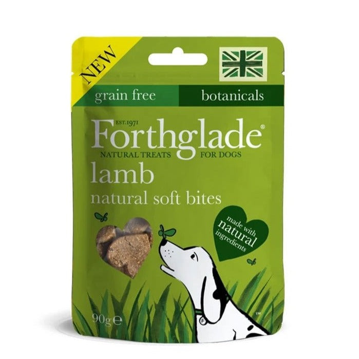 Forthglade Natural Soft Bite Treats Lamb For Dogs 90g