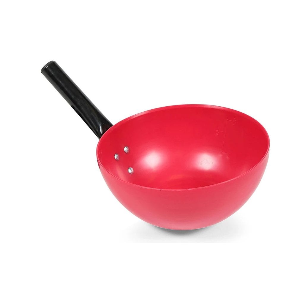 The Shires Ezi-Kit Feed Scoop in Red#Red