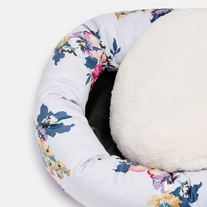 Joules Printed Doughnut Cat Bed