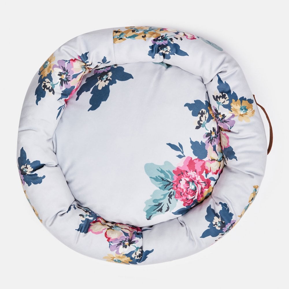 Joules Printed Doughnut Cat Bed