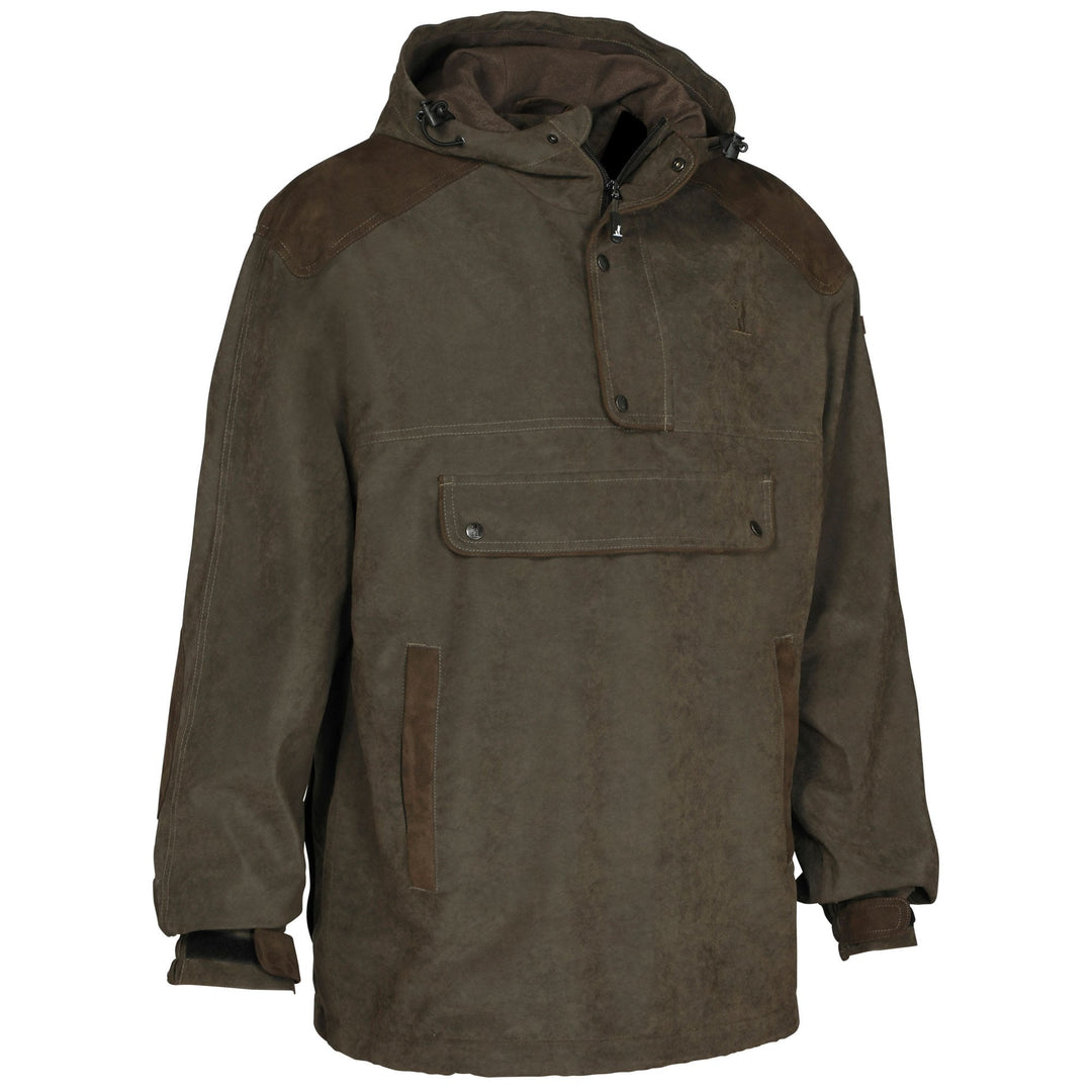 The Percussion Mens Highland Smock Jacket in Green#Green
