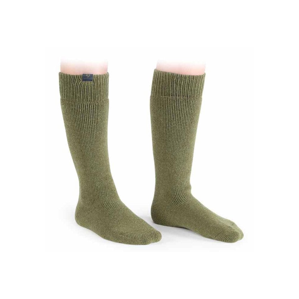 Aubrion Colliers Boot Socks in Green#Green