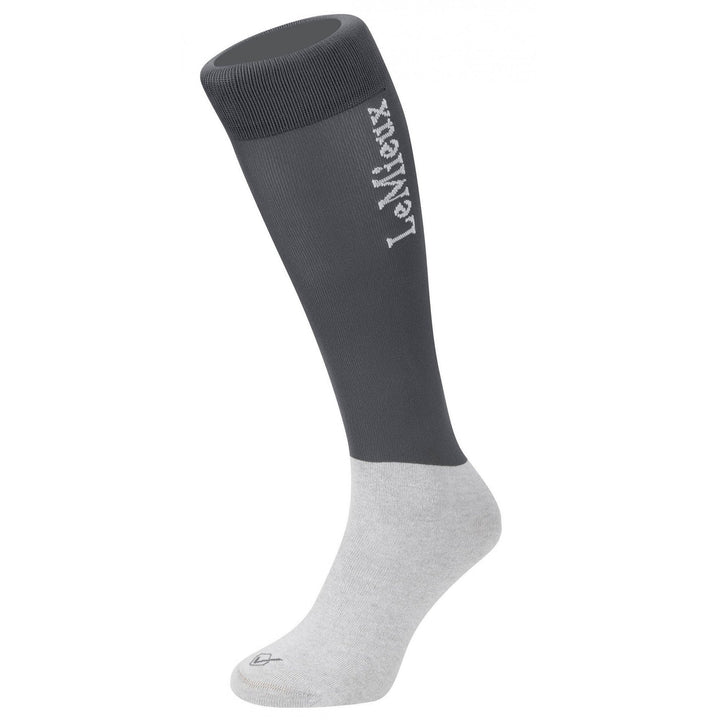 The LeMieux Competition Sock in Grey#Grey