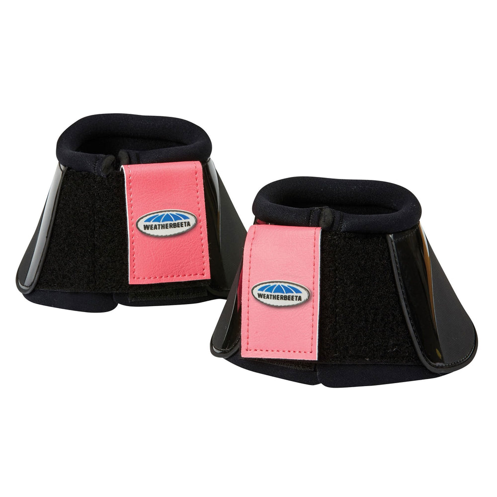 Weatherbeeta Impact Bell Boots in Pink#Pink