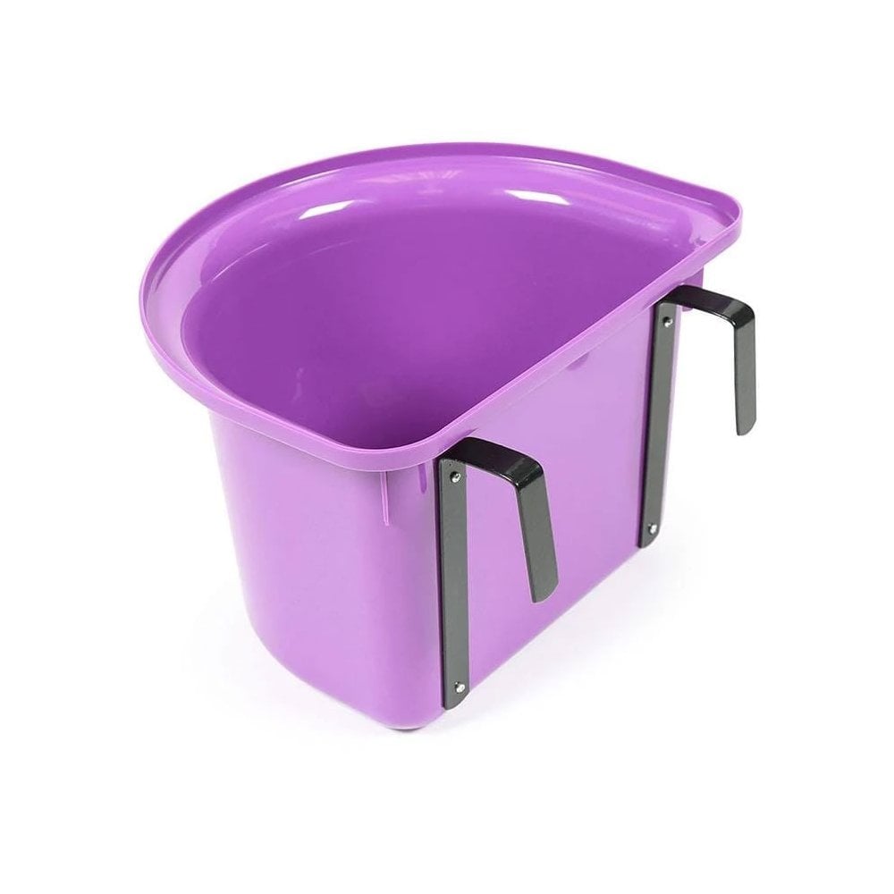 The Shires Ezi-Kit Hook Over Portable Manger in Purple#Purple