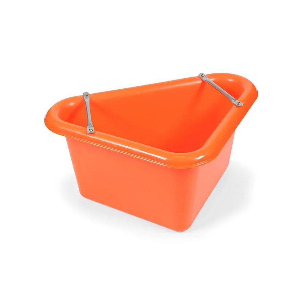 The Shires Ezi-Kit Corner Manger in Orange#Orange