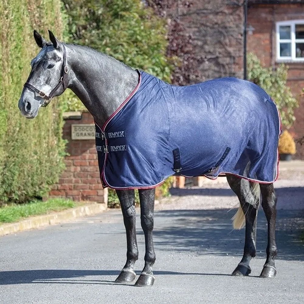 The Shires Tempest Original Mesh Cooler in Navy#Navy