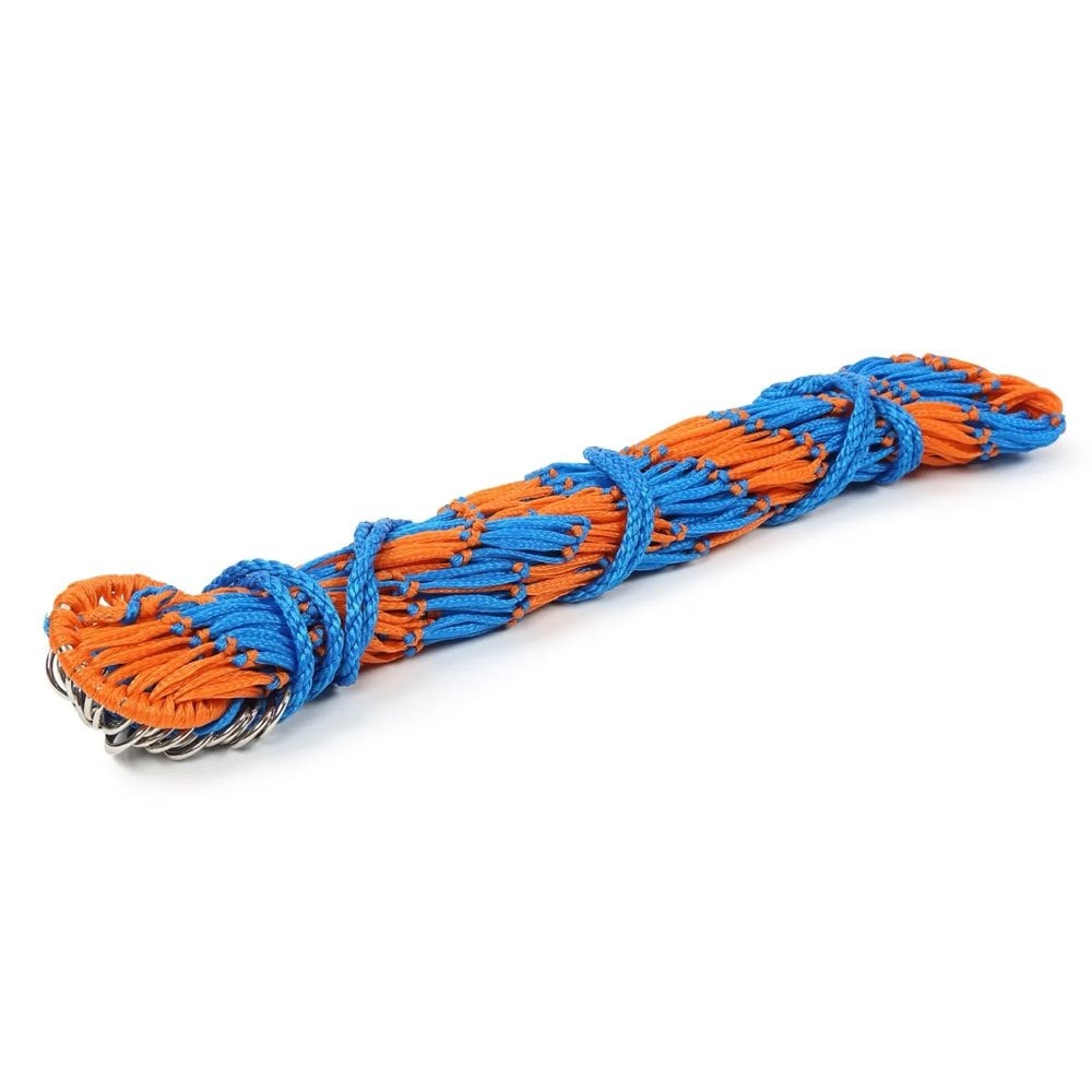 The Shires Deluxe Hay Net in Blue#Orange