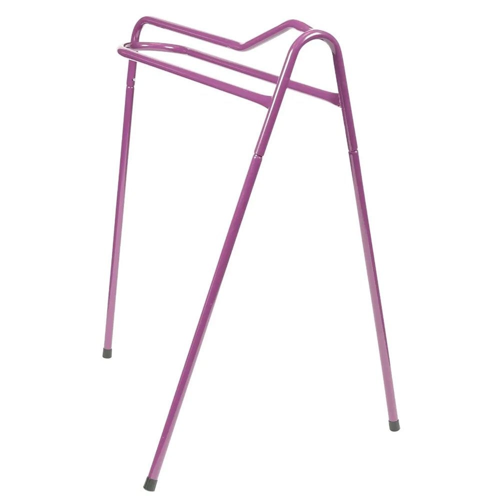 The Shires Ezi-Kit Collapsible Saddle Stand in Purple#Purple
