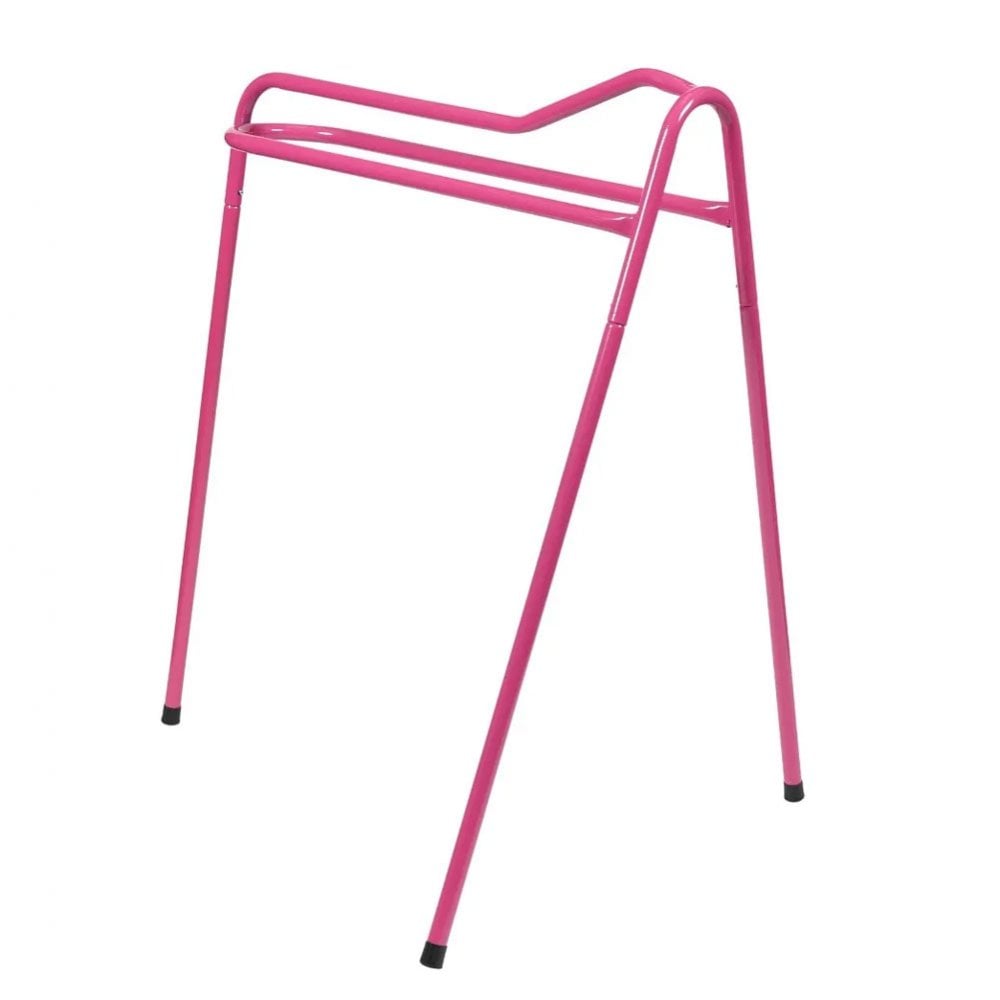 The Shires Ezi-Kit Collapsible Saddle Stand in Pink#Pink
