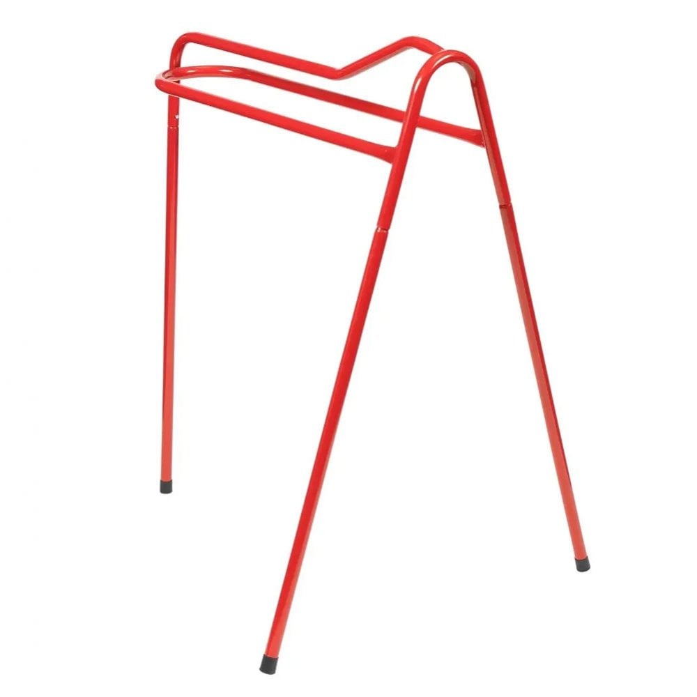 The Shires Ezi-Kit Collapsible Saddle Stand in Red#Red