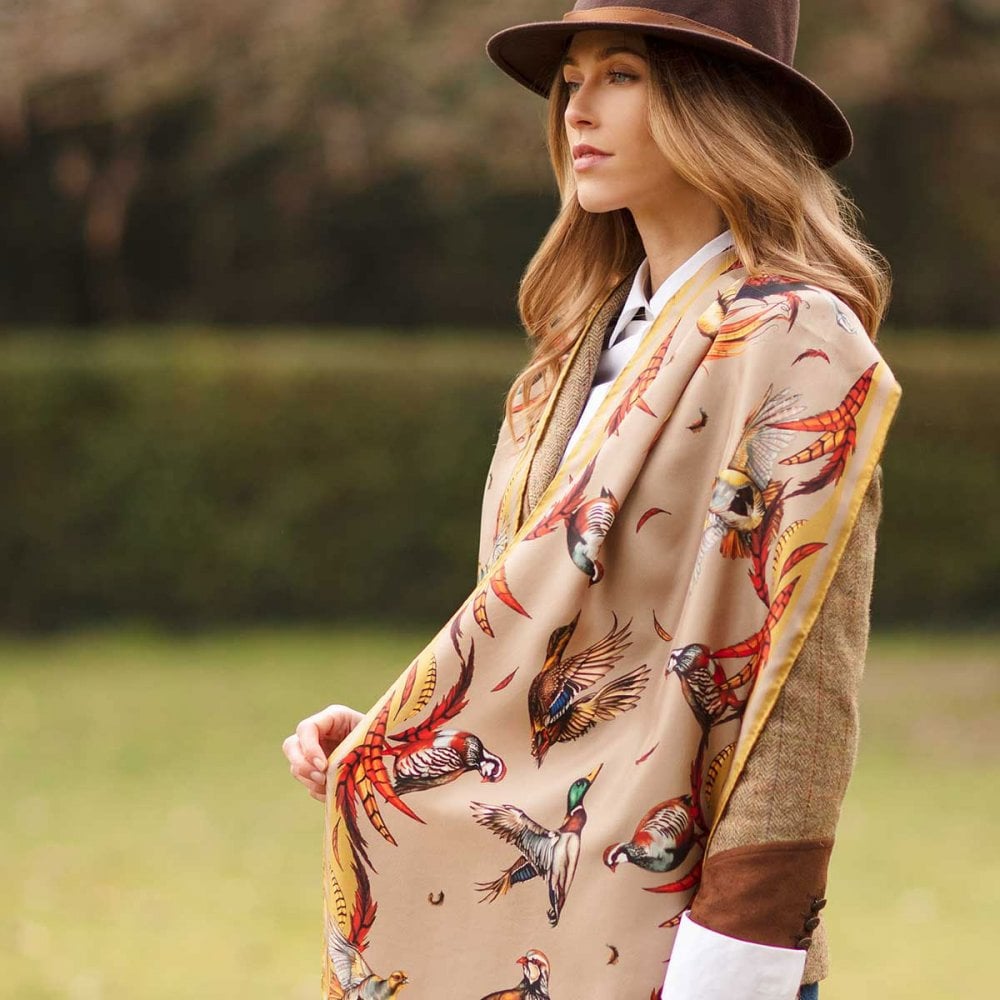 Clare Haggas Ladies Classic Silk Best In Show Scarf