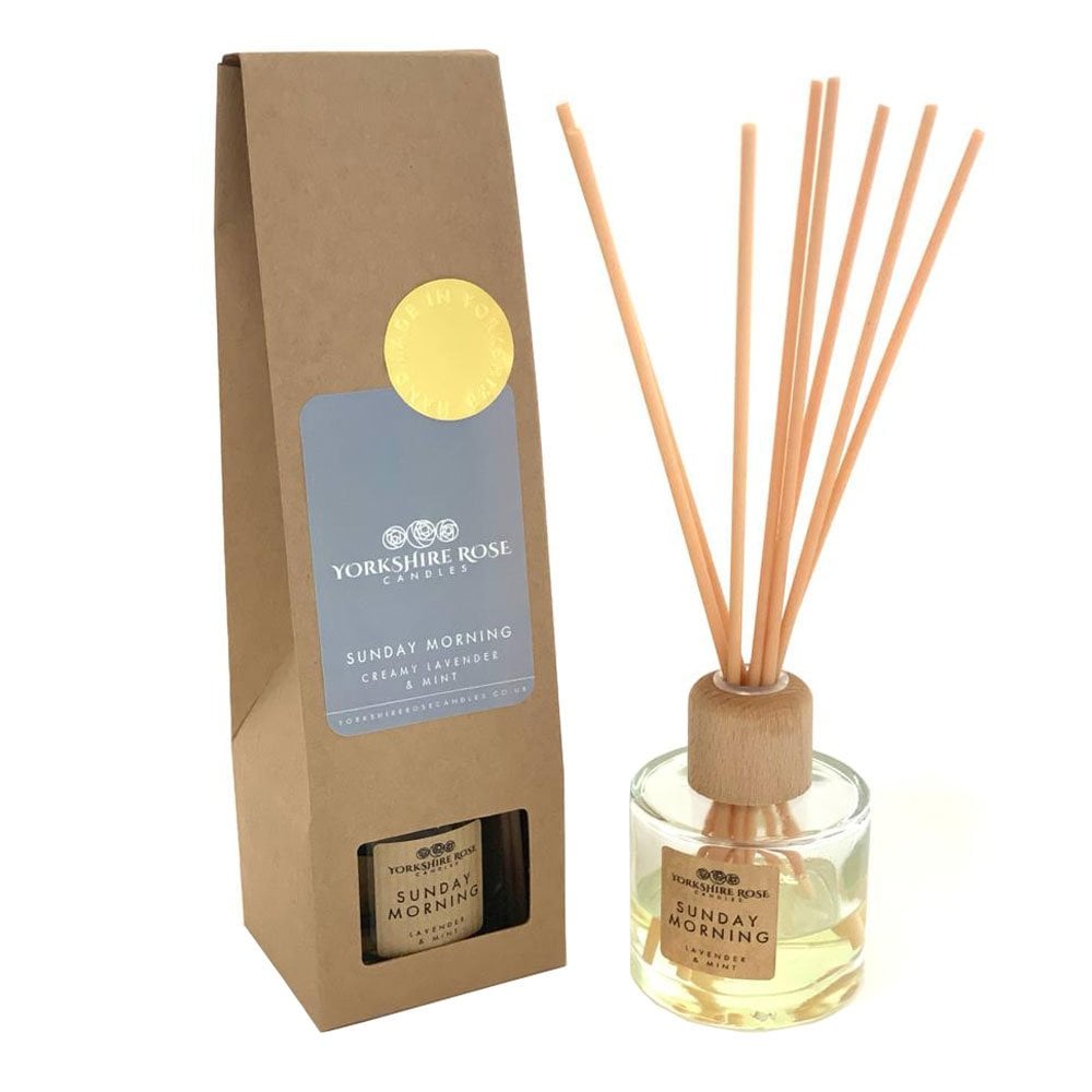 Yorkshire Rose Candles Reed Diffuser - Sunday Morning