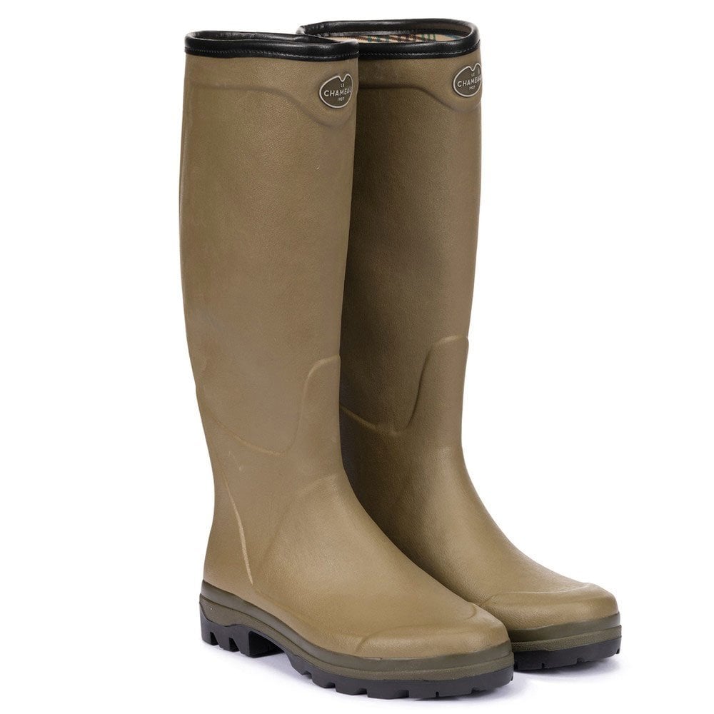 Le Chameau Mens Country Cross Jersey Wellies - Main Image