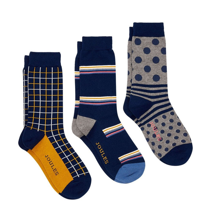 Joules Mens Striking Socks in #Spot