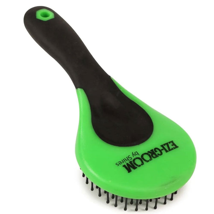 The Shires Ezi-Groom Grip Mane & Tail Brush in Lime#Lime