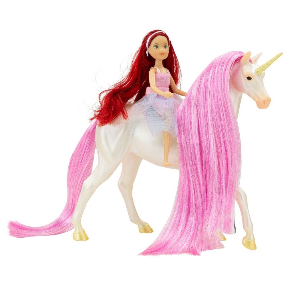 Breyer Magical Unicorn Sky & Fantasy Rider