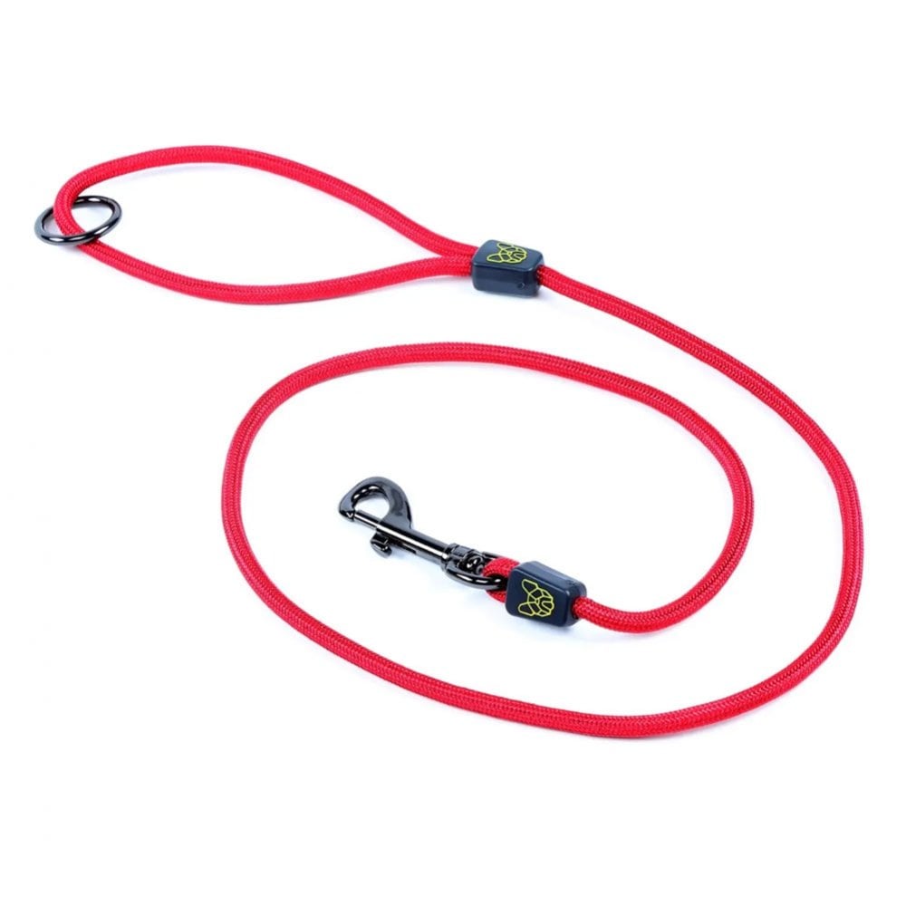 The Digby & Fox Rope Dog Lead in Red#Red