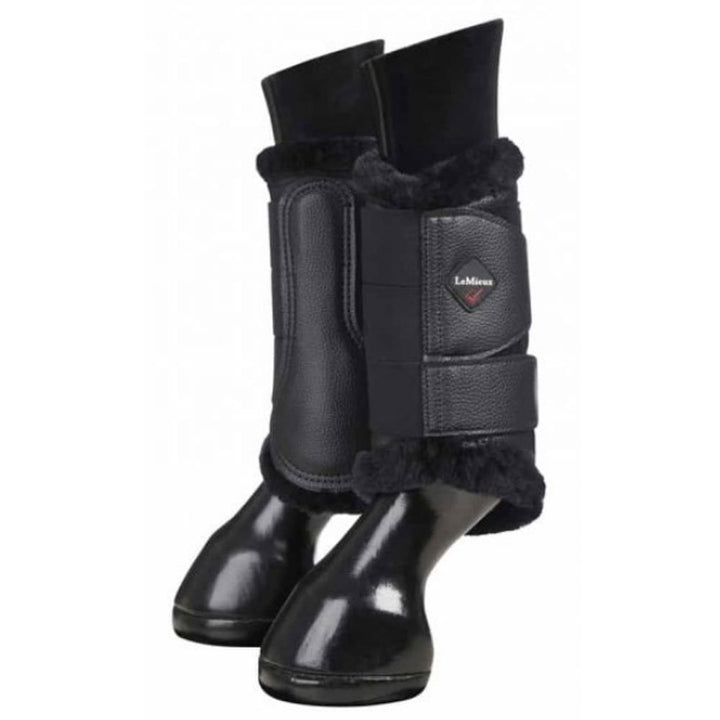 The LeMieux Fleece Lined Boots in Black#Black