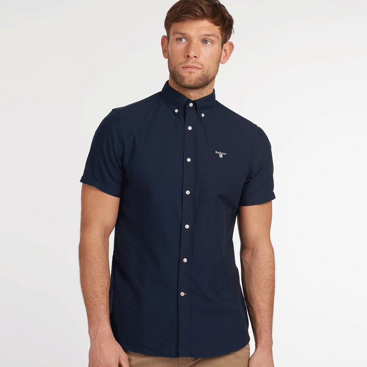 Barbour Mens Oxford 3 Short Sleeve Tailored Shirt