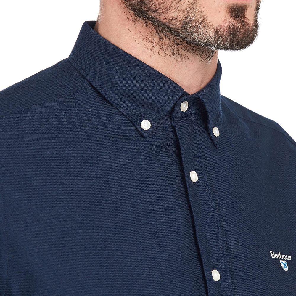 Barbour Mens Oxford 3 Short Sleeve Tailored Shirt