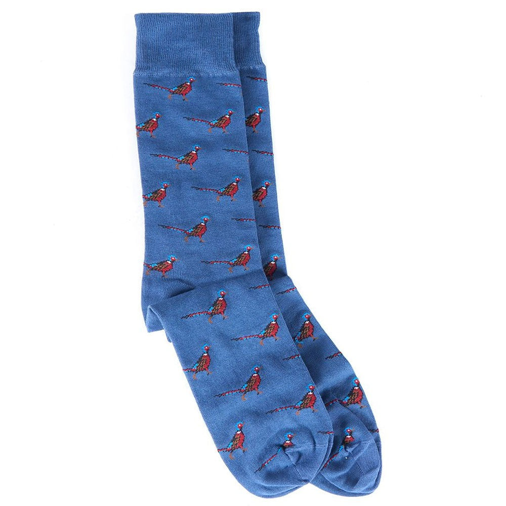 Barbour Mens Mavin Socks in Denim#Denim