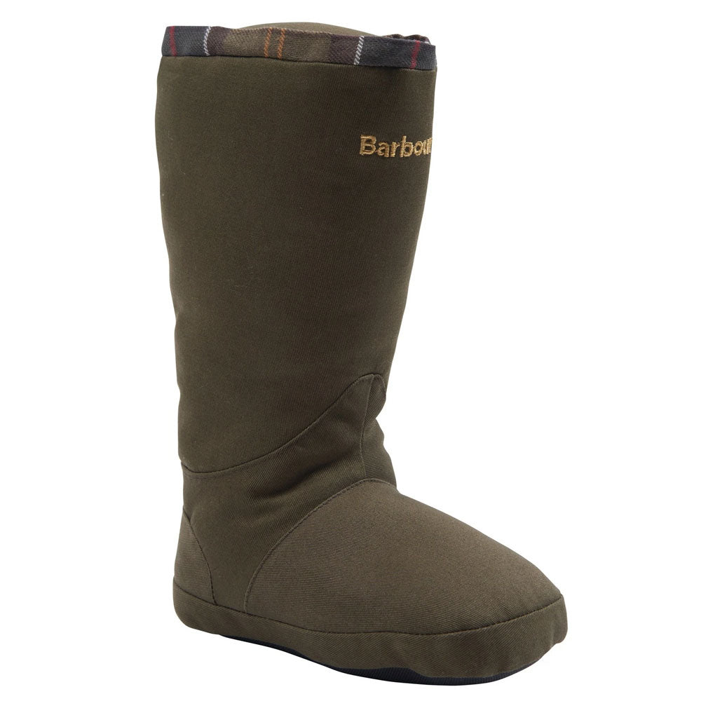 The Barbour Wellington Boot Dog Toy in Green#Green