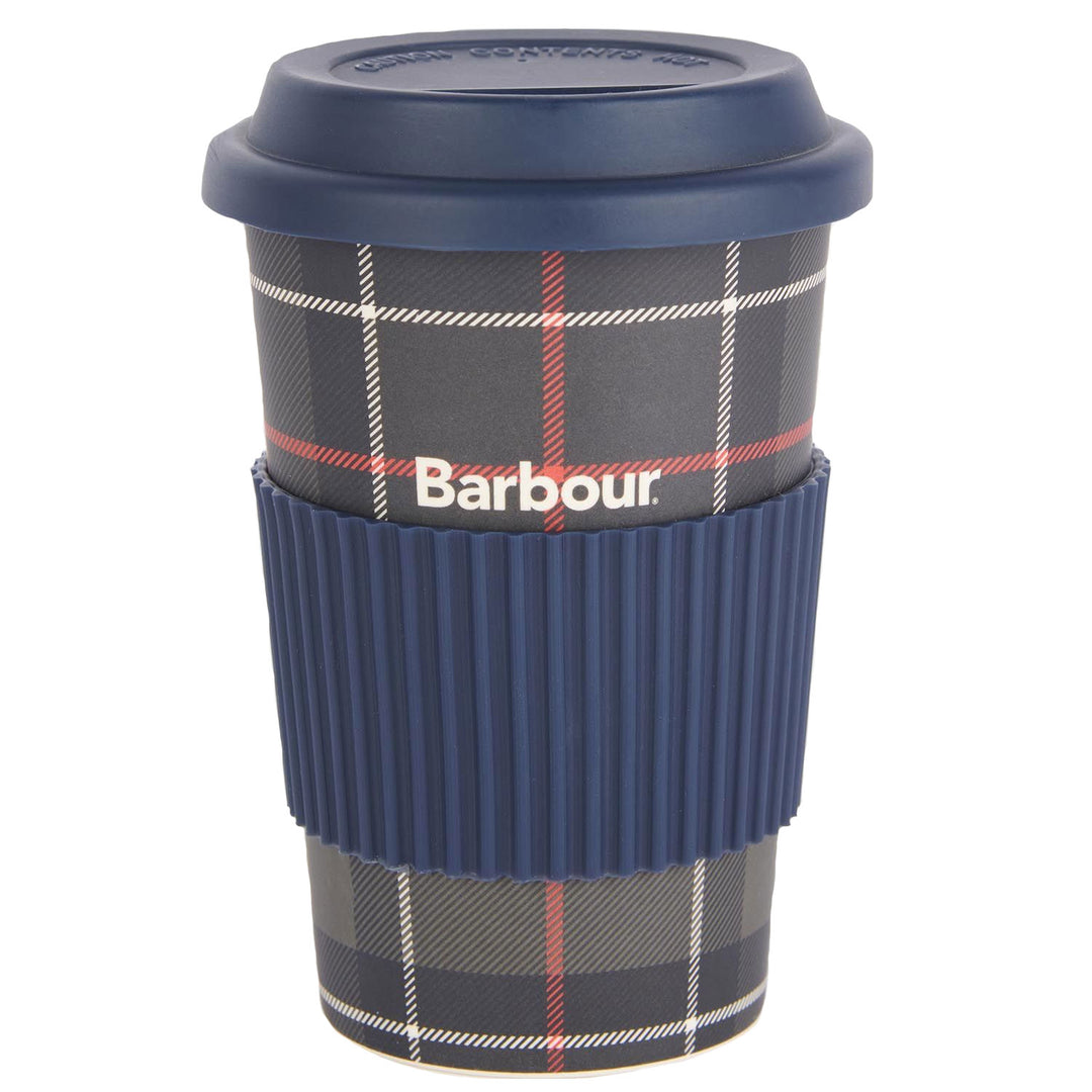 Barbour Ladies Tartan Travel Mug / Beanie