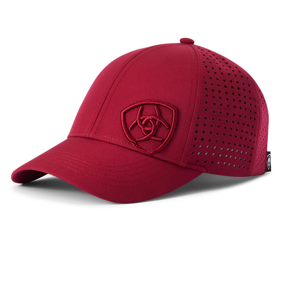 Ariat Tri Factor Cap in Red#Red