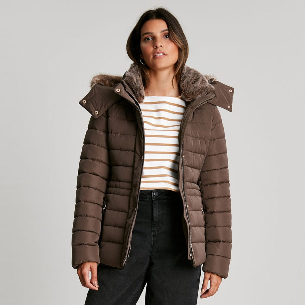 Joules khaki clearance coat