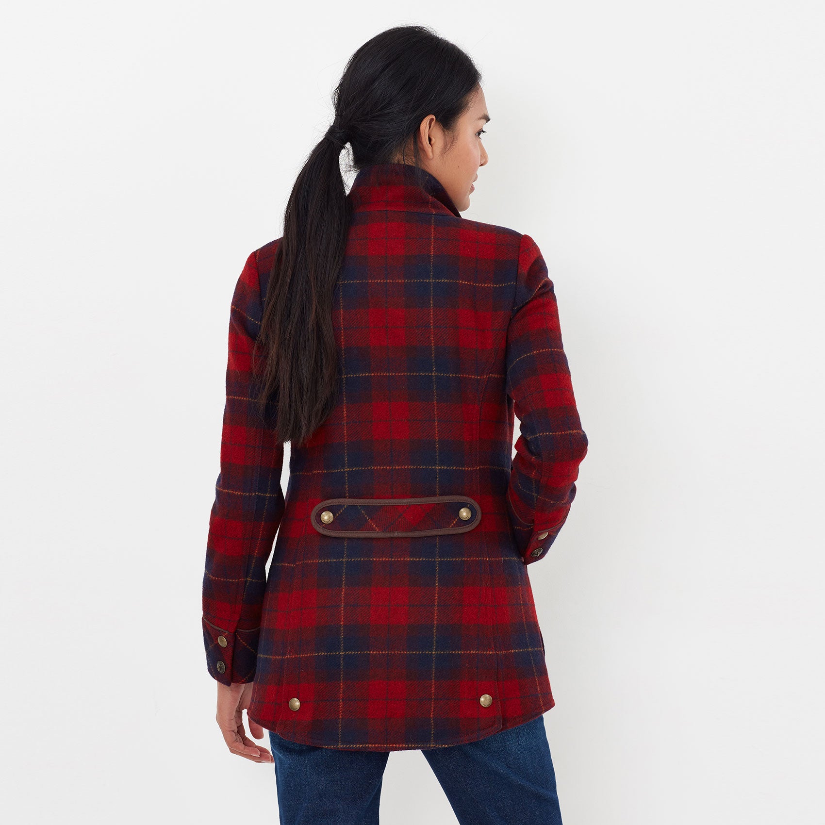 Joules sale check coat