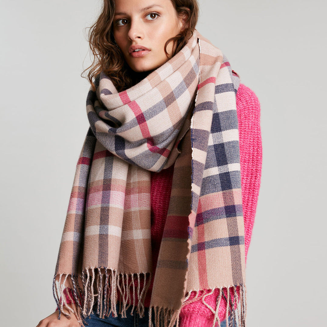 Joules Ladies Wetherby Check Scarf