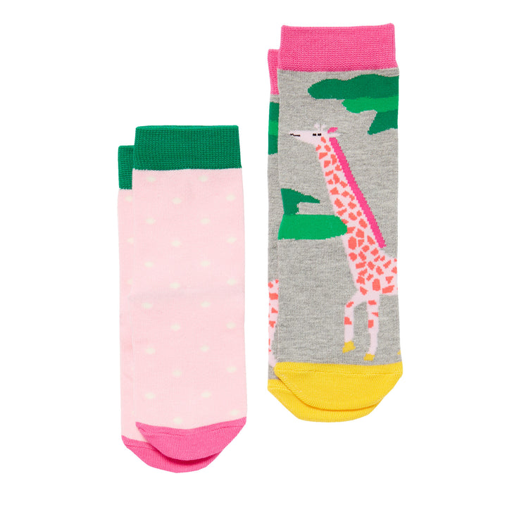 The Joules Girls Brill Bamboo 2Pk in Pink#Pink