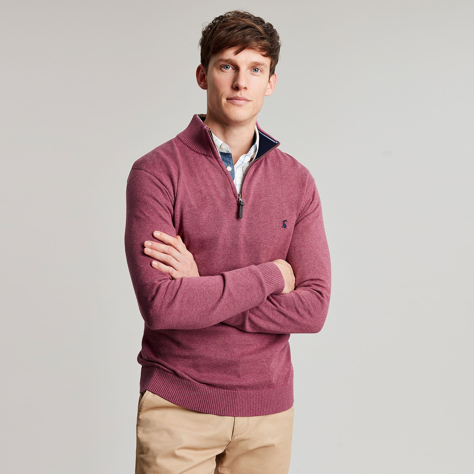 Joules hillside zip on sale jumper