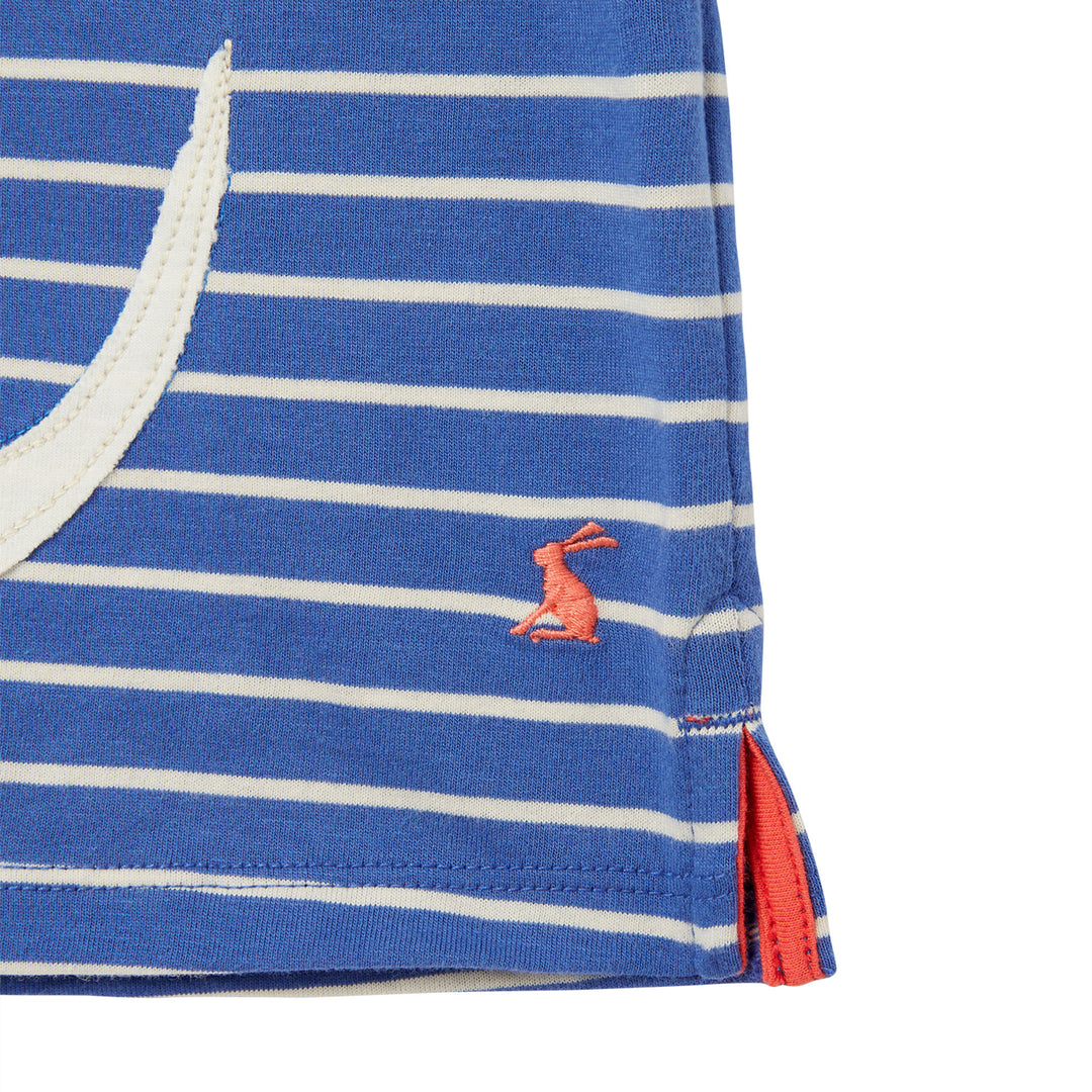 Joules Girls Bethany Short Sleeve Applique T-Shirt