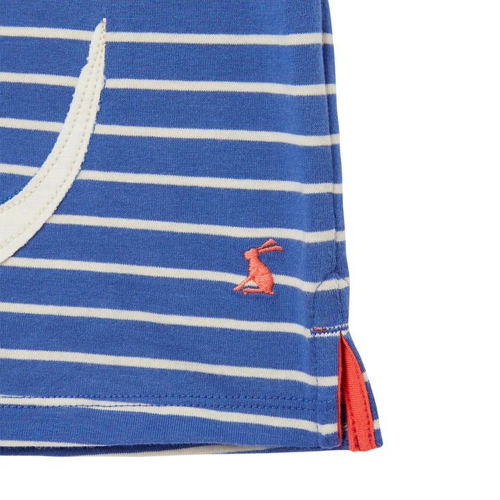 Joules Girls Bethany Short Sleeve Applique T-Shirt