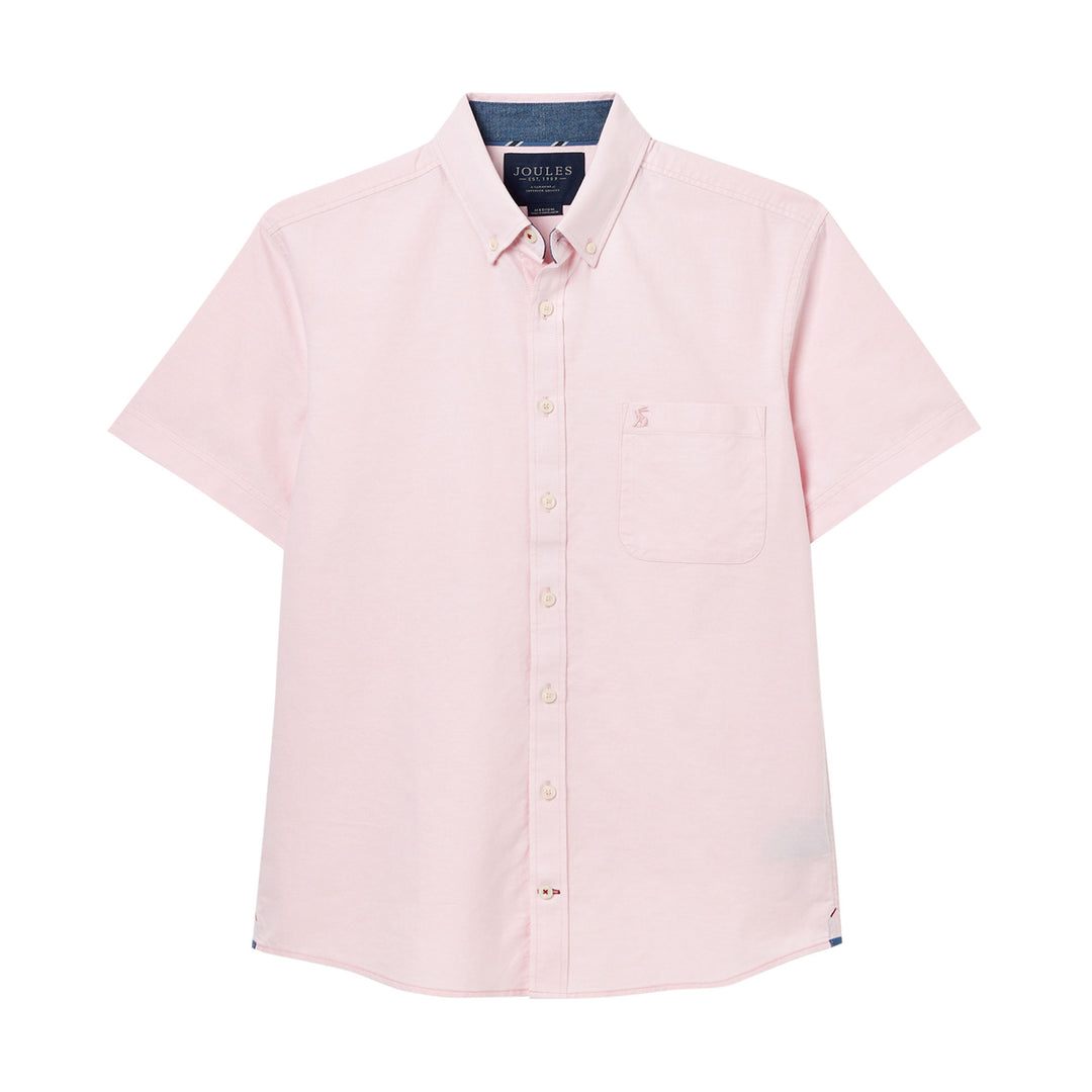 Joules Mens Classic Fit Short Sleeve Oxford Shirt
