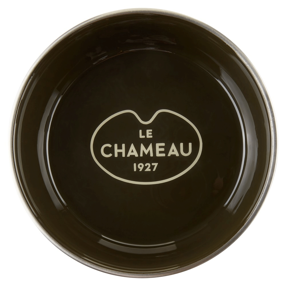 The Le Chameau Dog Bowl in Dark Green#Dark Green