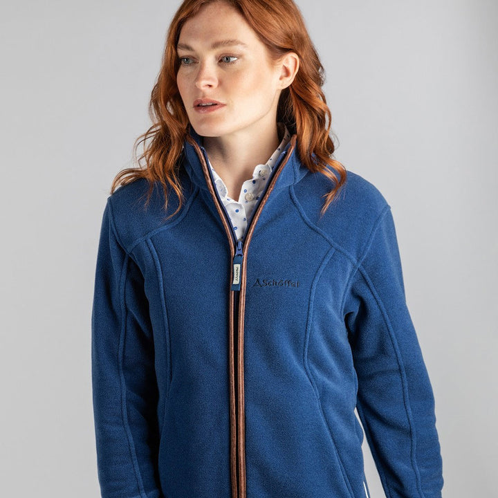 Schoffel Ladies Burley Fleece in Cobalt Blue#Cobalt Blue