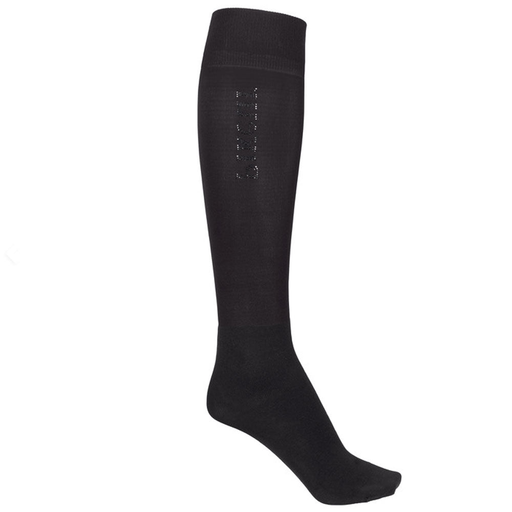 The Pikeur Selection Kniestrumpf Tube Socks in Black#Black