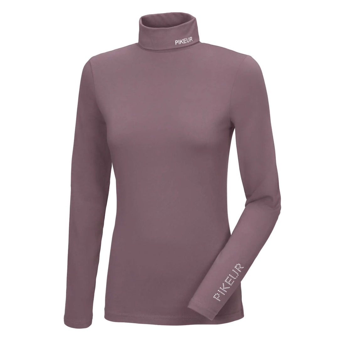 The Pikeur Ladies Sina Roll Neck Pullover in Purple#Purple