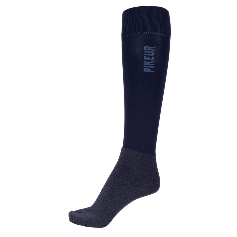 The Pikeur Ladies Merino Socks in Dark Blue#Dark Blue