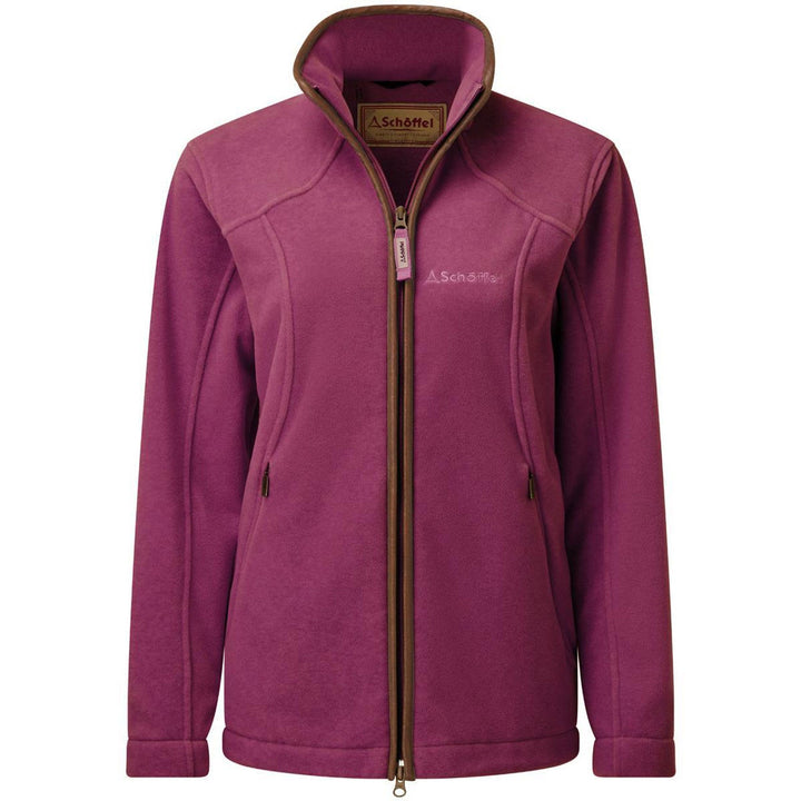 The Schoffel Ladies Burley Fleece in Mulberry#Mulberry