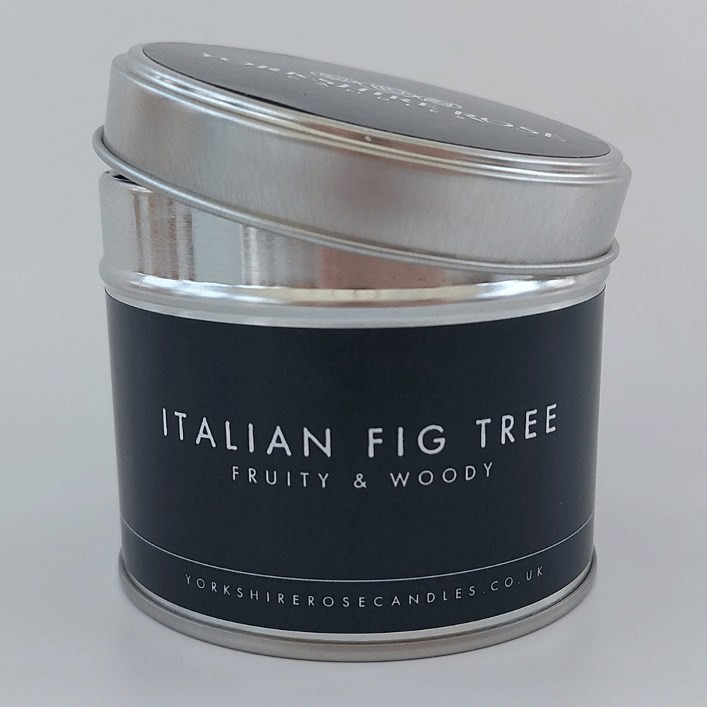 Yorkshire Rose Candles Italian Fig Tree Candle Tin