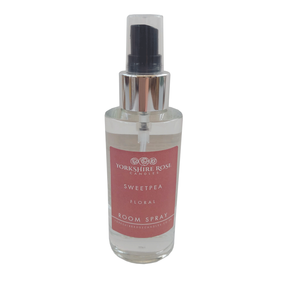 Yorkshire Rose Candles Room Spray - Sweat Pea