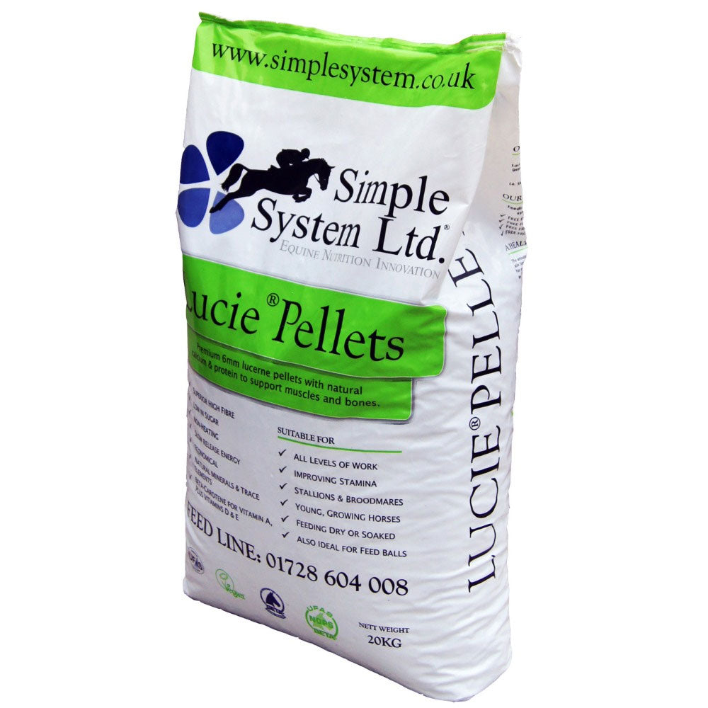 Simple System Organic Lucie Pellets 20kg