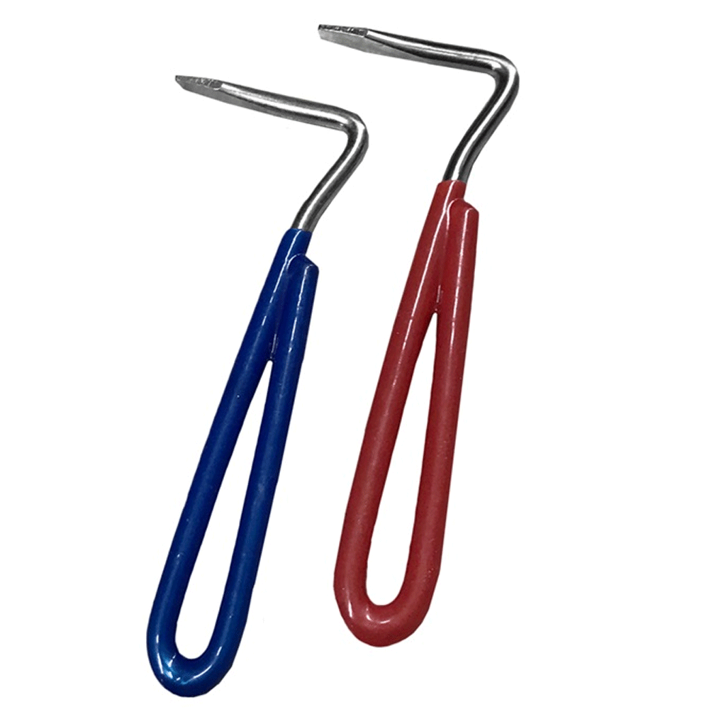 The Lincoln Metal Hoof Pick in Blue#Blue