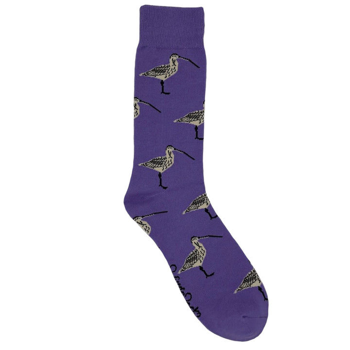 The Shuttle Socks Ladies Curlew Socks in Purple#Purple