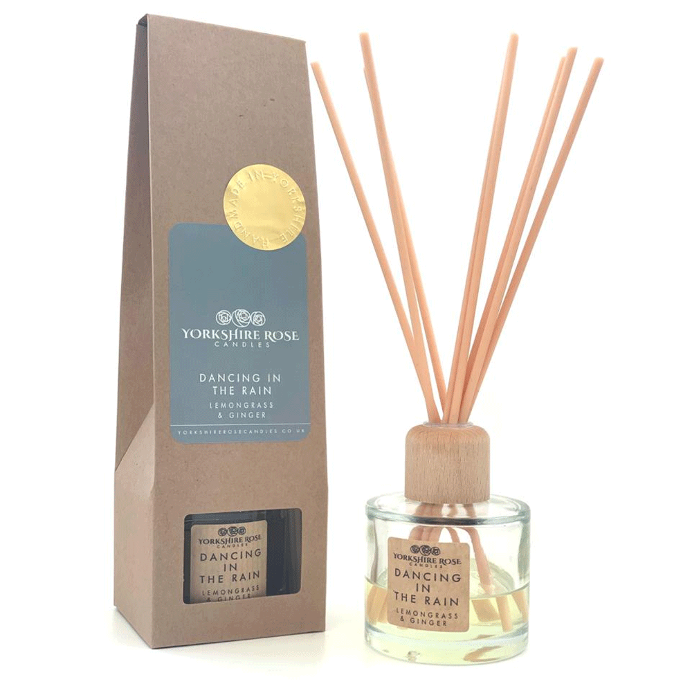 Yorkshire Rose Candles Reed Diffuser - Dancing In The Rain